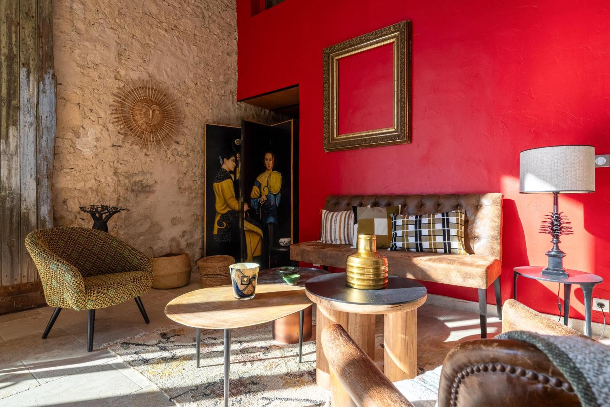 La Cour Des Sens Hotel Lagnes Luaran gambar